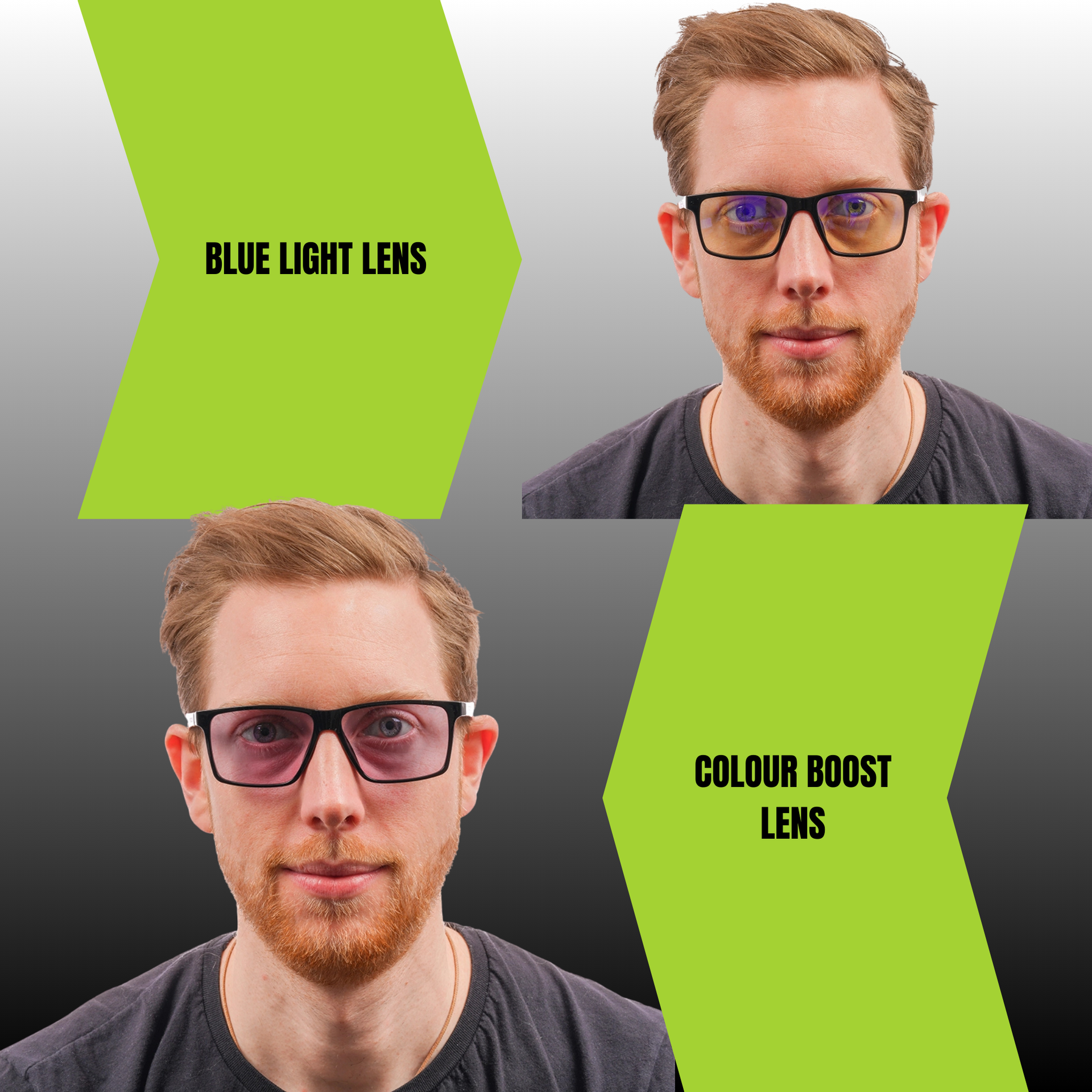 GLHF PRESCRIPTION GAMING GLASSES IN SNOW CAMO